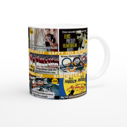 70th Birthday Remember 1956 Yesteryear Ceramic Mug