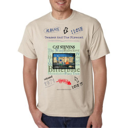 A Cat Stevens Inspired Teaser and the Firecat Album T-shirt