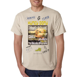 A David Bowie Inspired Hunky Dory Album Track T-shirt