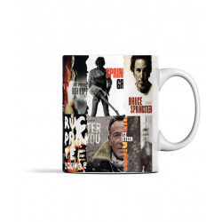Bruce Springsteen Anthology of the 10 best selling USA Albums Ceramic Printed Mug Bruce Springsteen Anthology of the 10 best selling USA Albums Ceramic Printed Mug