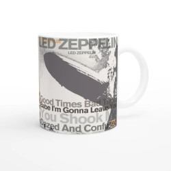 A Led Zeppelin Inspired Led Zeppelin Album Track Ceramic Printed Mug