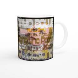 A David Bowie Inspired Hunky Dory Vinyl Album Track Ceramic Printed Mug