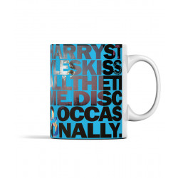 Harry Styles Kiss All The Time Inspired Album Track Font Ceramic Printed Mug Harry Styles Kiss All The Time Inspired Album Track Font Ceramic Printed Mug