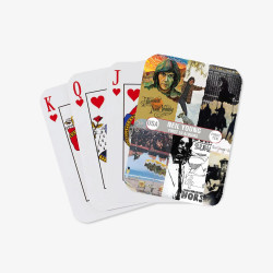 Neil Young Inspired Anthology First Ten Albums in USA Playing Cards